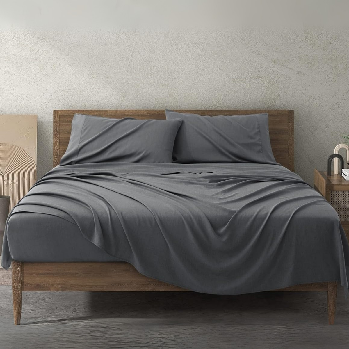 Bamboo Cooling Sheet Set - Eco Friendly Temperature Control